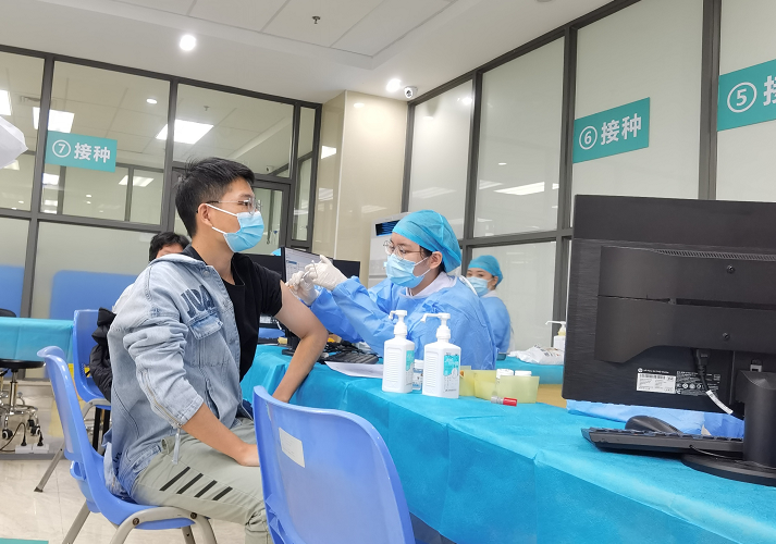 广州黄埔：新冠疫苗日接种能力已达3万剂次（图）