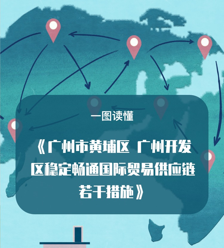 【一图读懂】《广州市黄埔区 广州开发区稳定畅通国际贸易供应链若干措施》政策解读