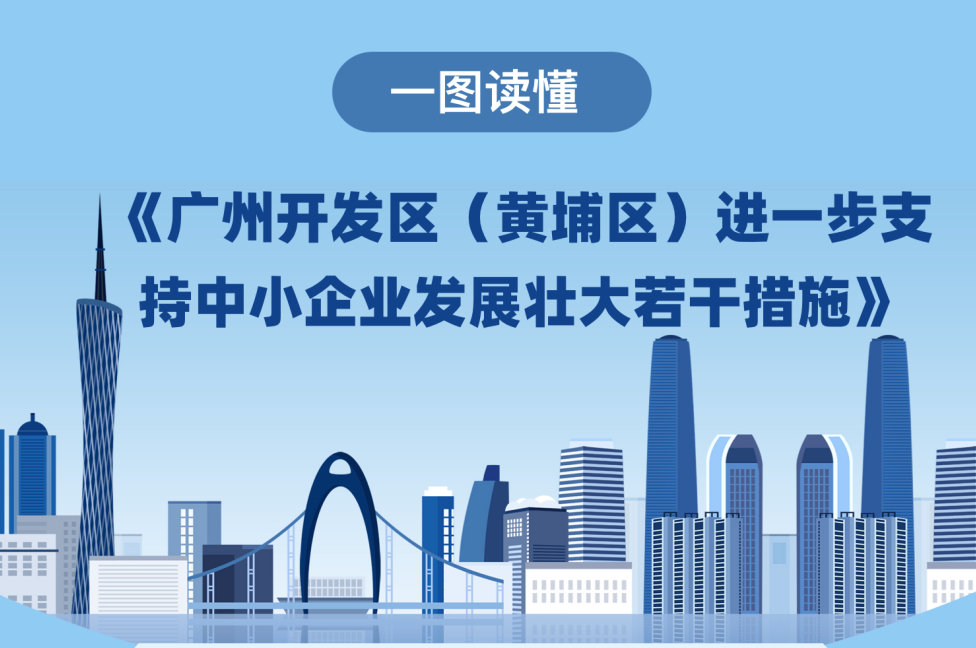 【一图读懂】《广州开发区（黄埔区）进一步支持中小企业发展壮大若干措施》政策解读